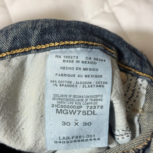 Wrangler® Mens Stretch Straight Leg
Relaxed Fit Jean - Picture 4 of 13